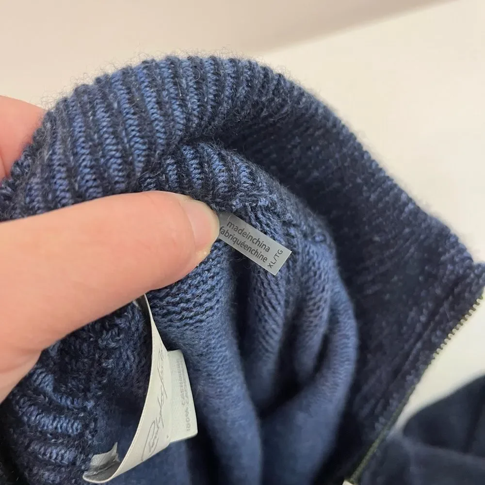 Christopher Fischer Mens Cashmere Sweater XL - Picture 7 of 9